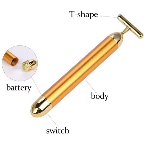 Lumaei 24k Gold Pulse Microcurrent Wand